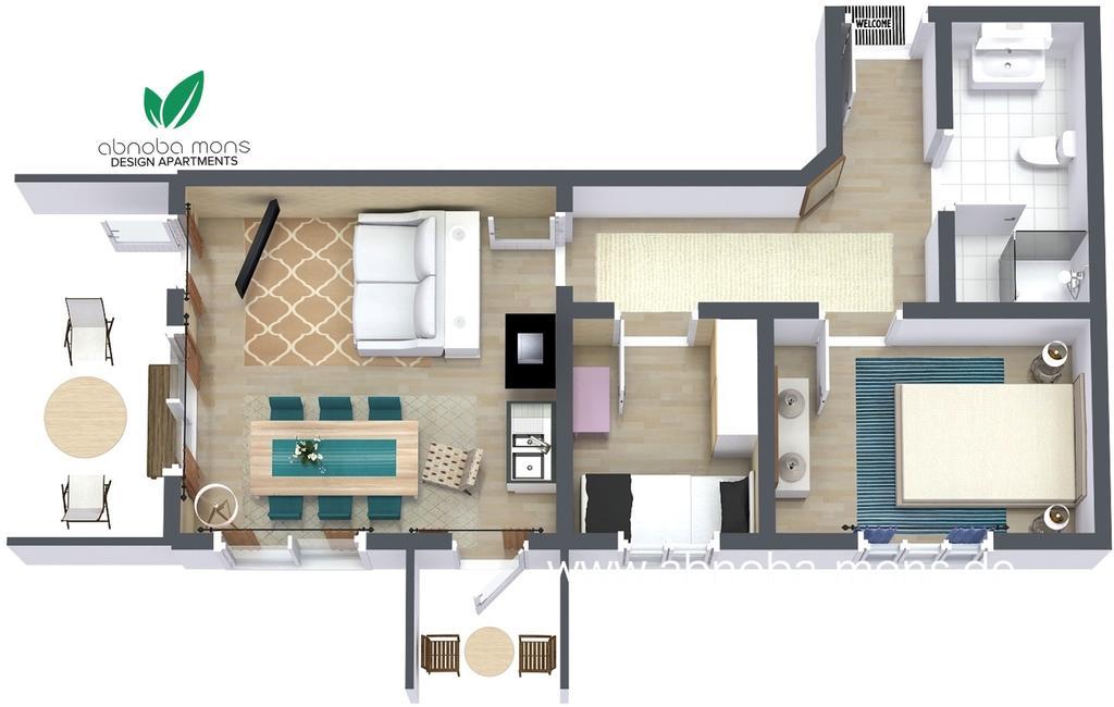Abnoba Mons Design Apartment Lenzkirch Eksteriør bilde
